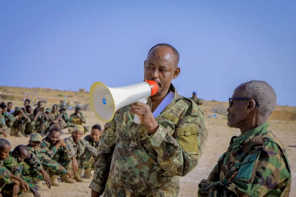Sidee Gen. Jimcaale ku soo gaarey Magaalada Garoowe.