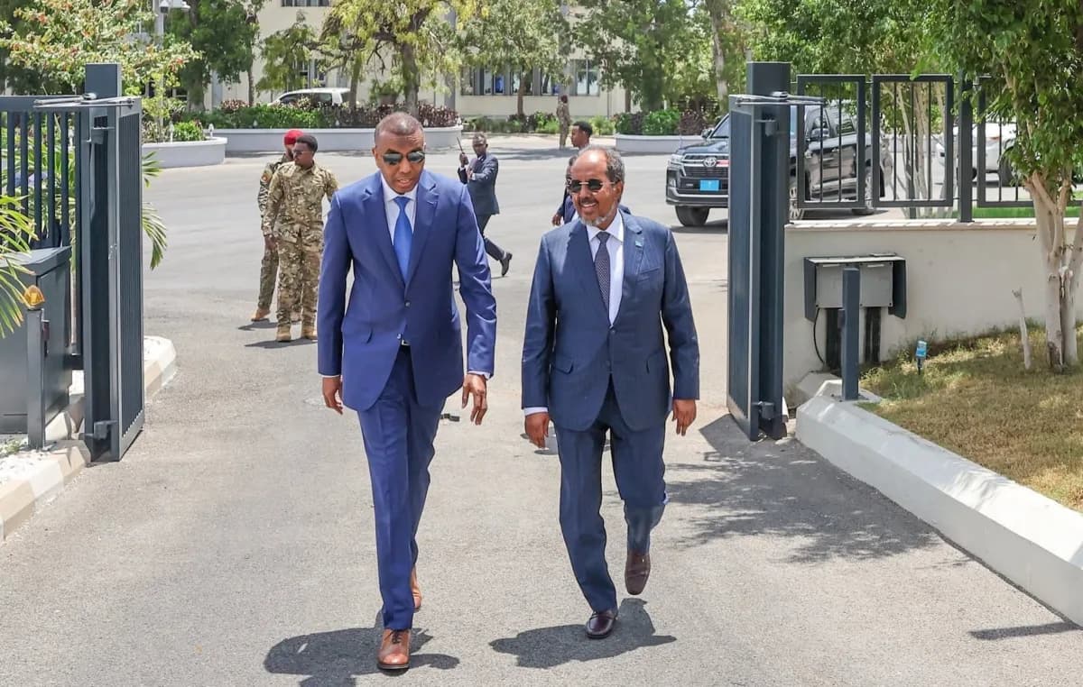 Madaxda Dowladda Federalka ah ee Somalia oo gaarey Baydhabo.