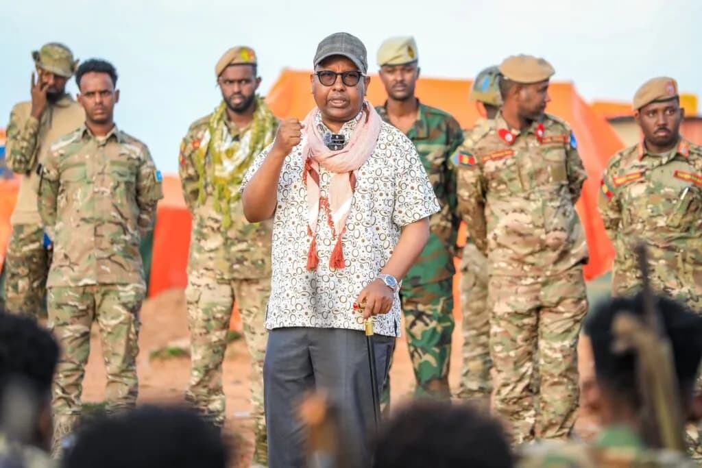 Wasiir Fiqi oo abaabul ciidan ka wada deegaamo katirsan Shabeellaha Dhexe.