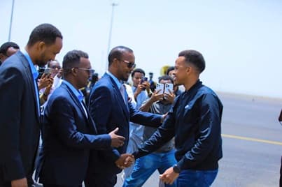 Hero’s Welcome for Somali FIFA Referee Omar Cartan in Jigjiga Ahead of Regional Cup Final