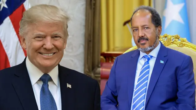 Maraykanka oo war ka soo saaray askar Somali ah oo calankiisa ku jiidey Muqdisho.
