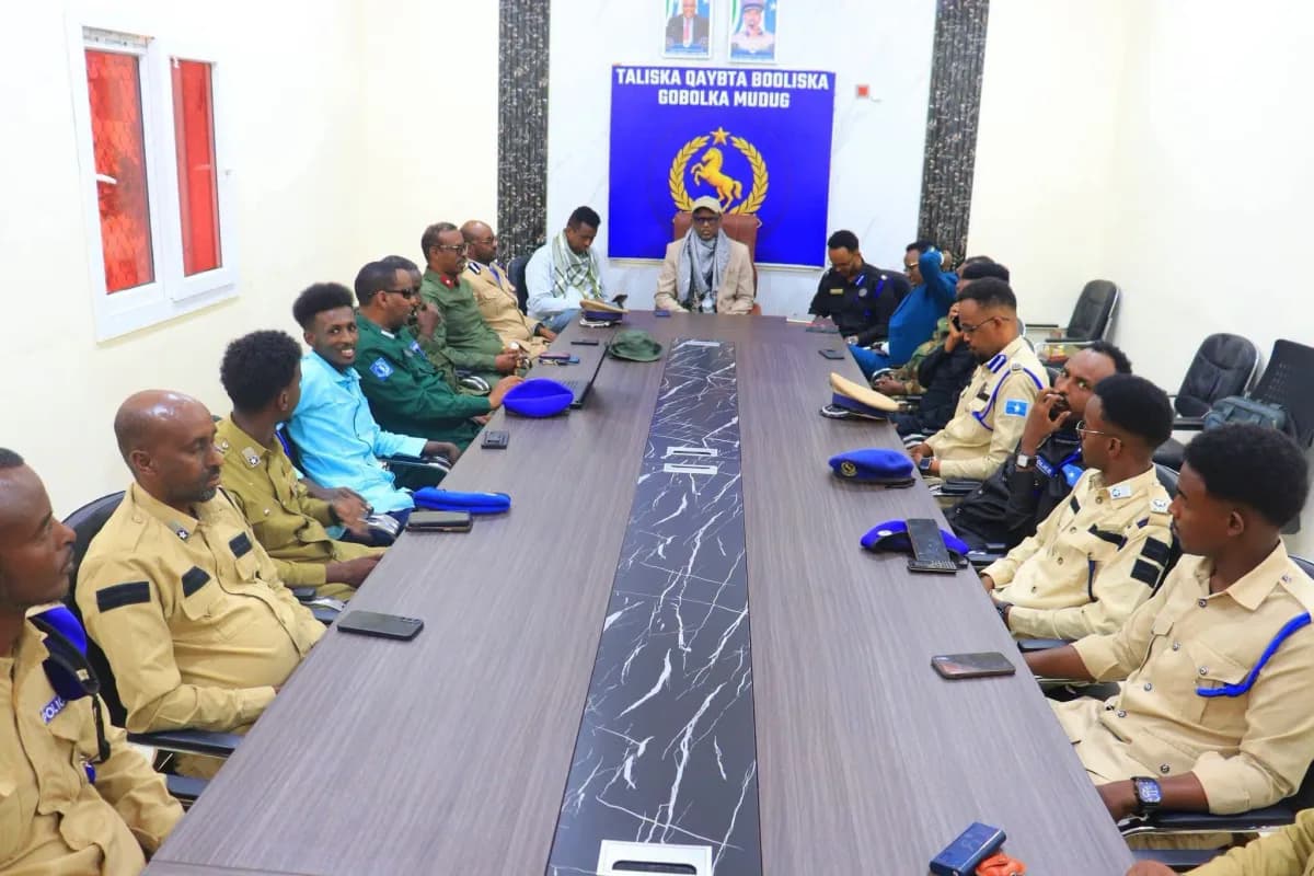Go’aamo ku aaddan ammaanka gobolka Mudug oo Galkacyo lagaga dhawaaqay.