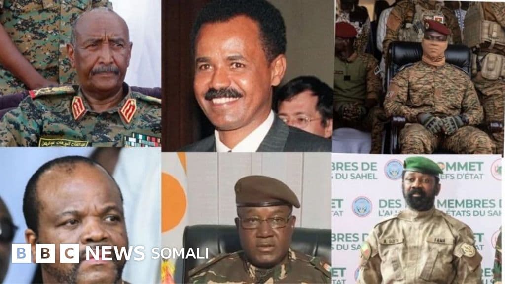 Maxaad ka taqaannaa dalalka Afrika ee Soomaaliya ay ku jirto ee lagu dhisay nidaamka kaligii-taliska?