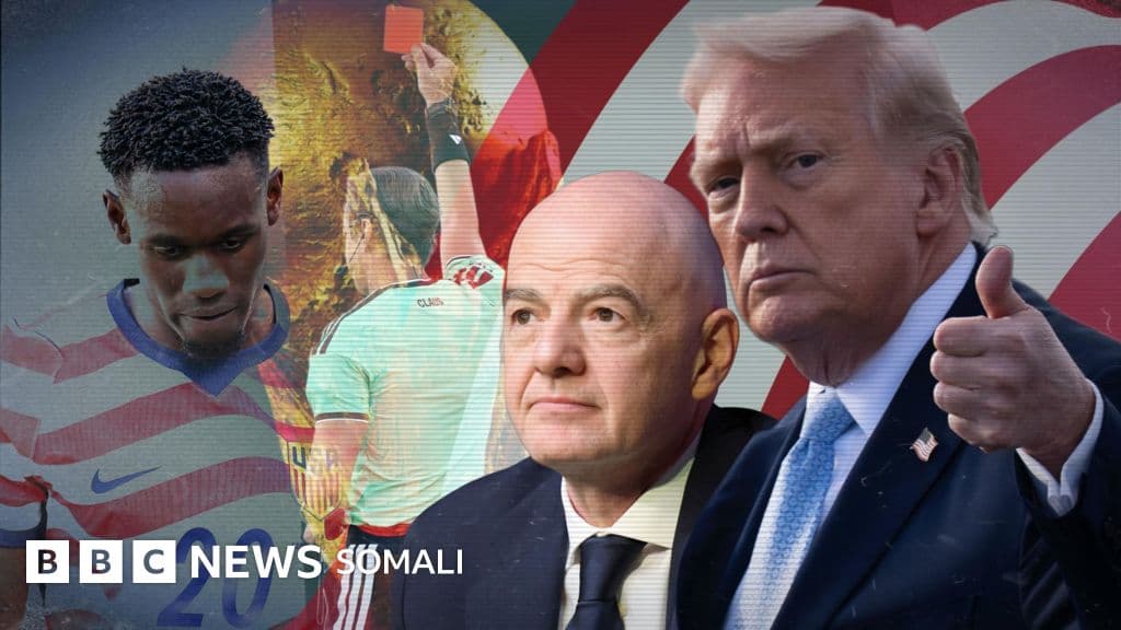 Trump oo xaqiijiyay wixii uu Fifa kala hadlay ee ku saabsan Balogun