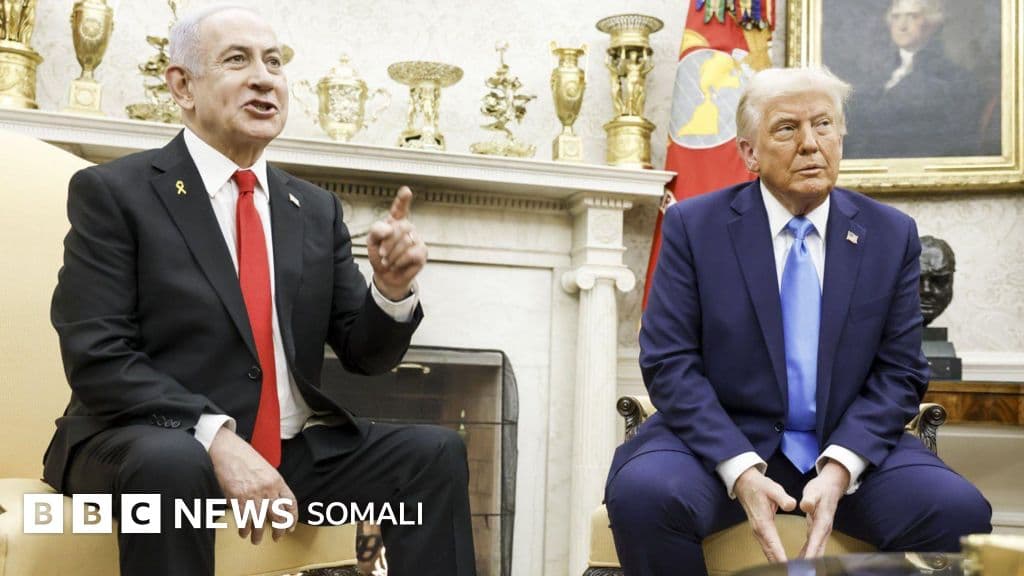 Netanyahu oo Trump uga cawday Madaxweyne Erdogan