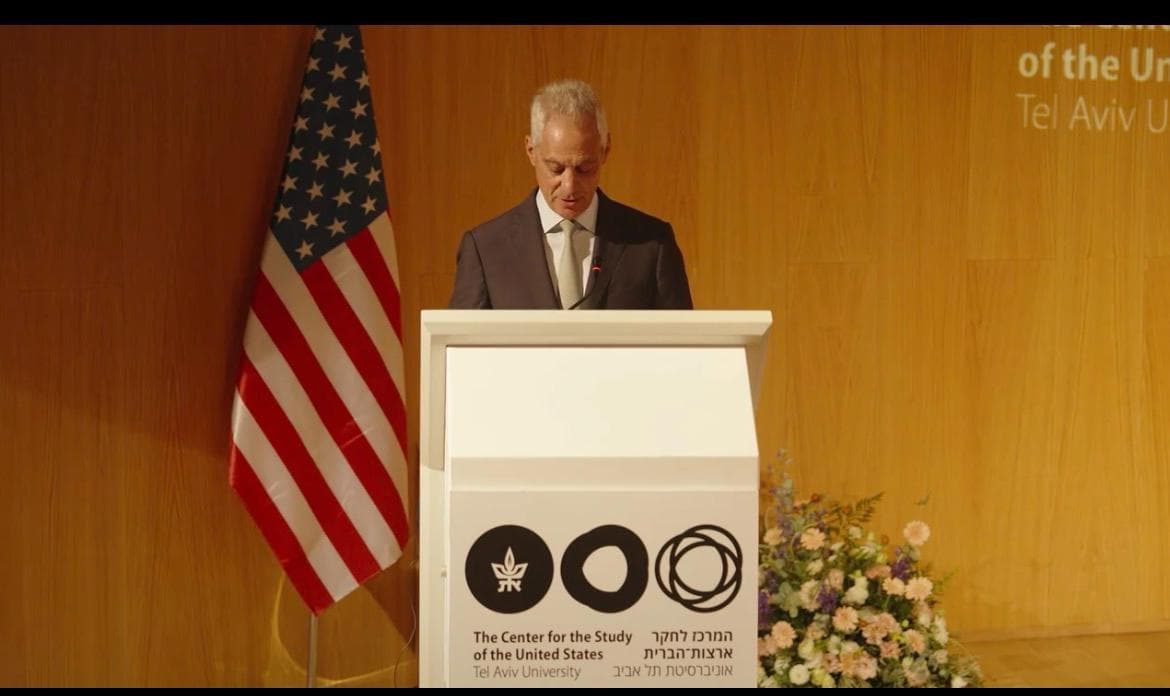 Rahm Emanuel: Zohr Mamdani ayaa Netenyahu kaga taageero badan dhallinyarada Yuhuuda ee Maraykanka