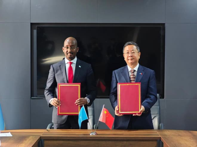 Somalia, China sign duty-free fishery trade deal