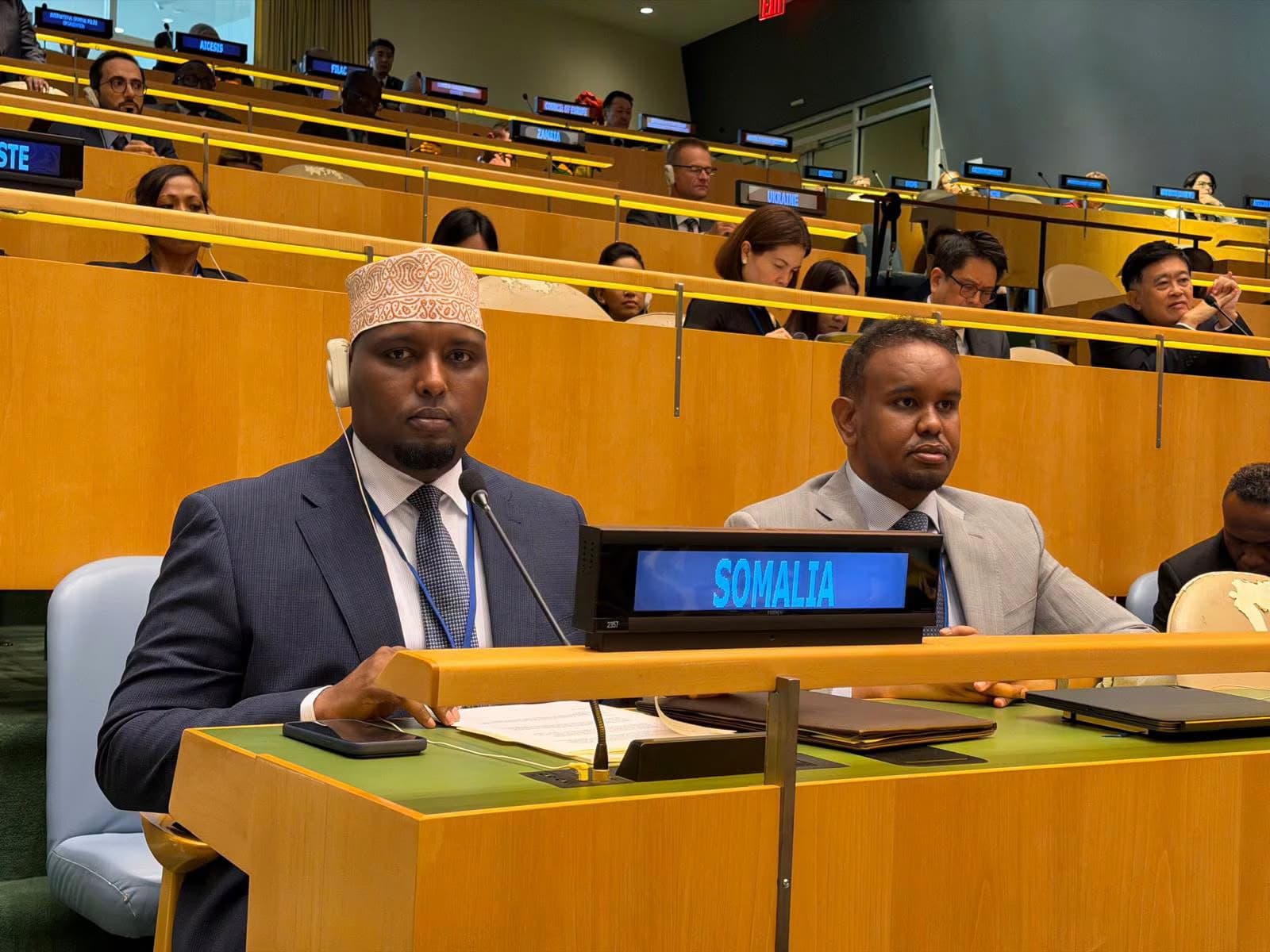 Soomaaliya oo ECOSOC ku soo bandhigtay horumarkeeda