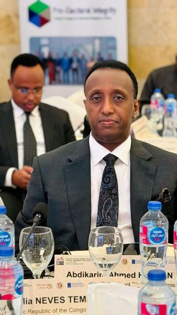 Guddoomiyaha Guddiga Doorashooyinka Qaranka oo ka qeyb galay Madasha Guddiyada Doorashooyinka Afrika ee Masar