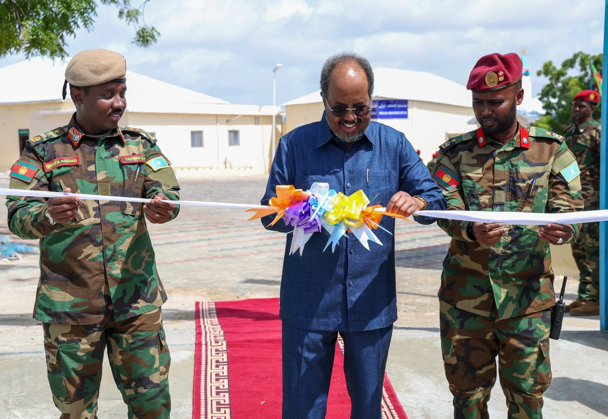Madaxweyne Xasan Sheekh oo Xarigga Ka Jaray Taliska Guutada 77-aad ee Ciidanka Xoogga Dalka