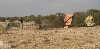 Vulnerable Mudug families left behind in drought-hit village